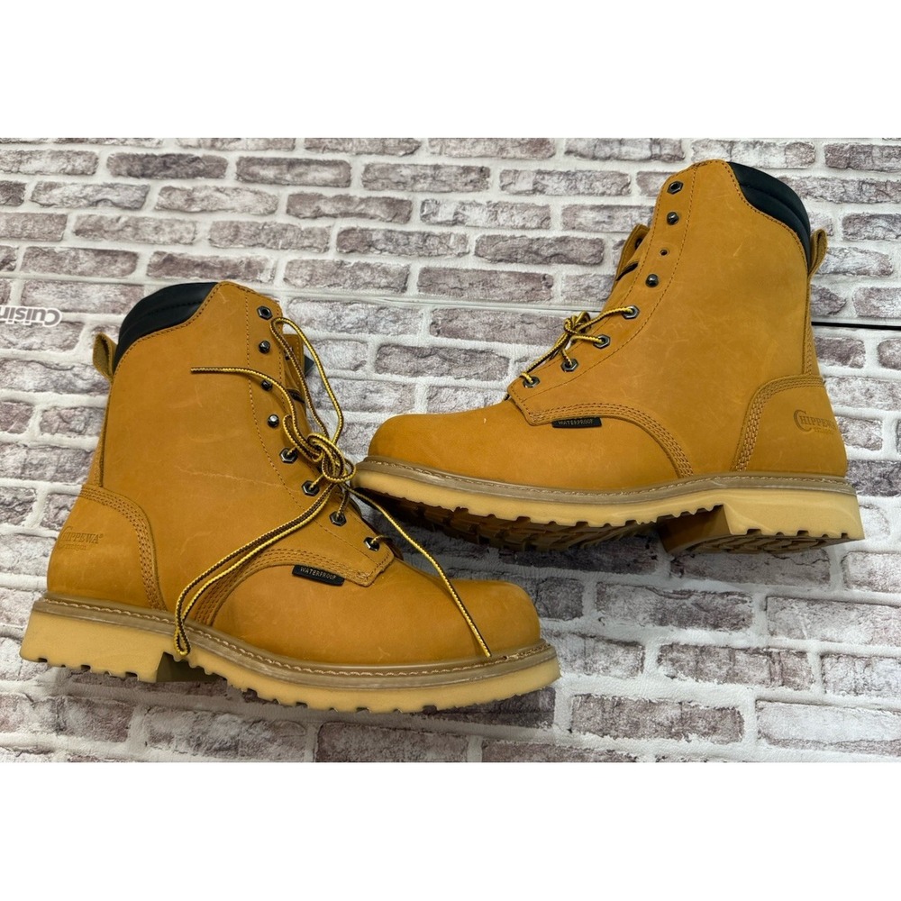 Chippewa Northbound 8" Insulated Lace-Up Waterproof boots Size‎  13D NEW Work